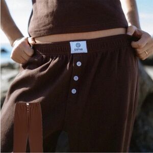 parke brown Boxer Pants